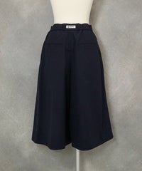 フロントベルト撥水キュロット(ネイビー)後ろ