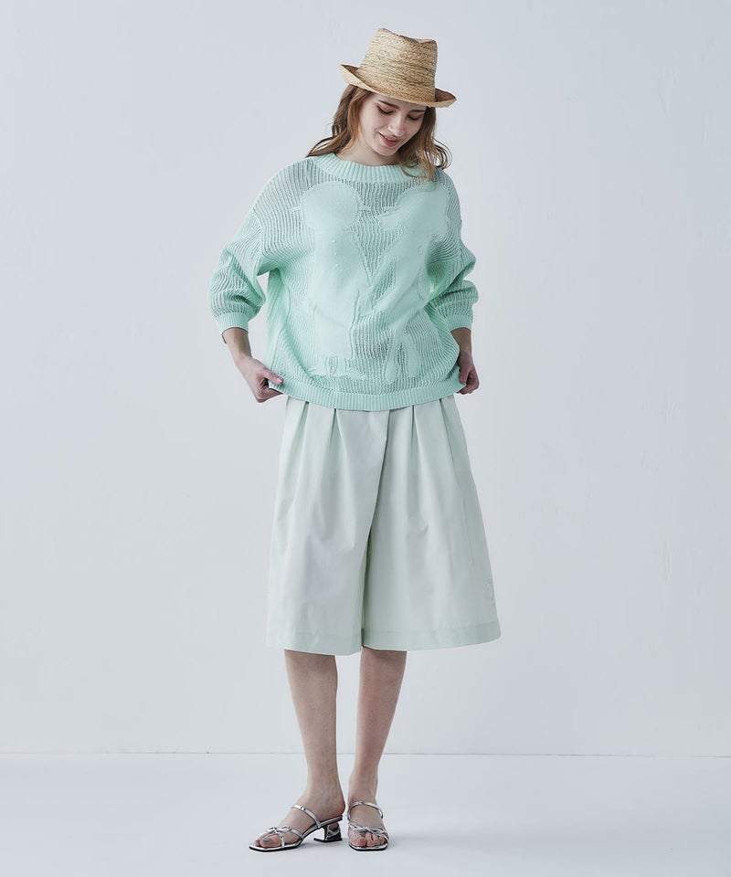 モデル着用画像(ライトグリーン)