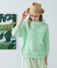 モデル着用画像(ライトグリーン)