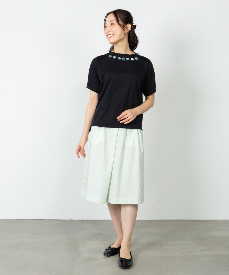 モデル着用画像(ライトグリーン)