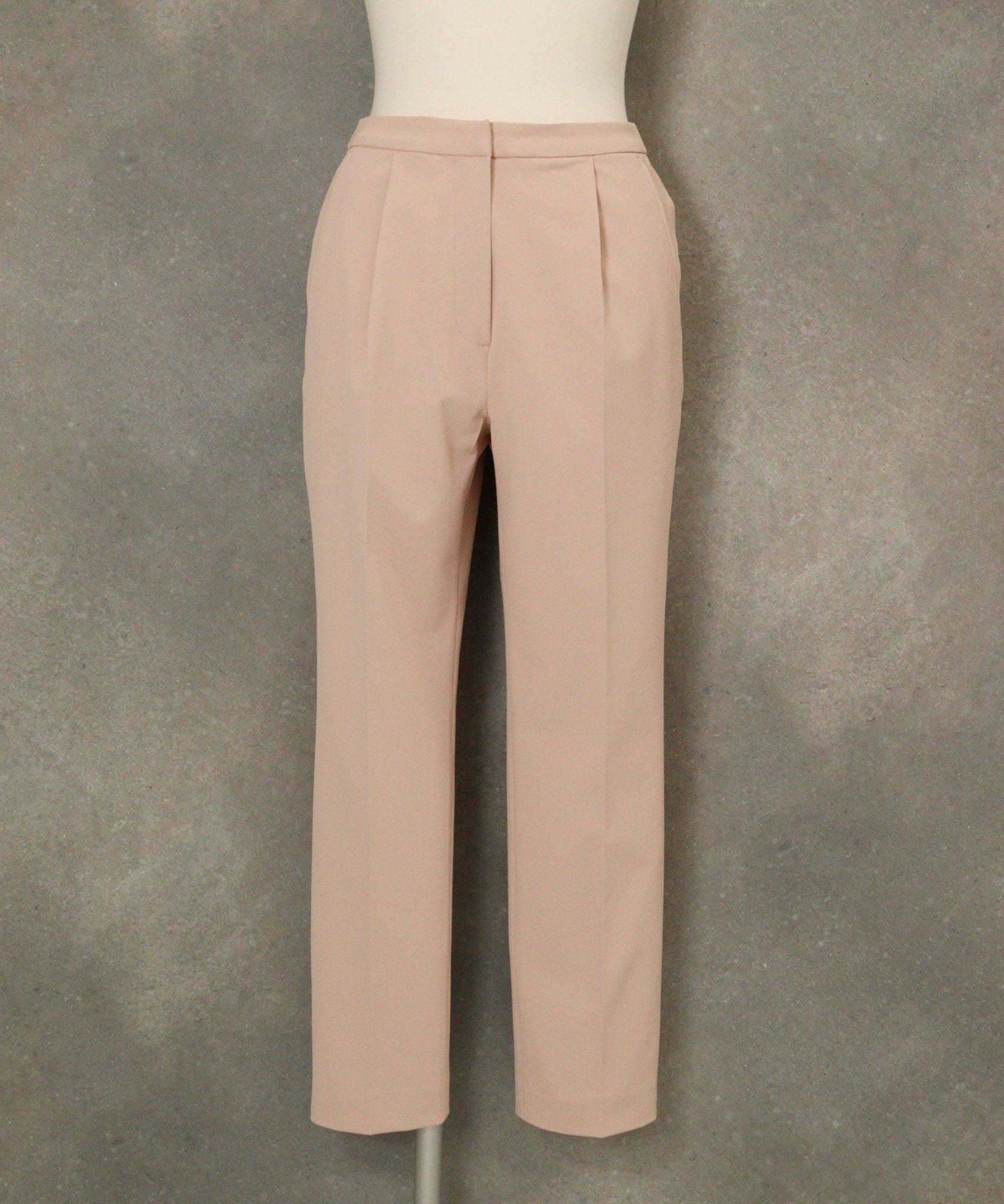 撥水ベーシックテーパードパンツ（ライトオレンジ）