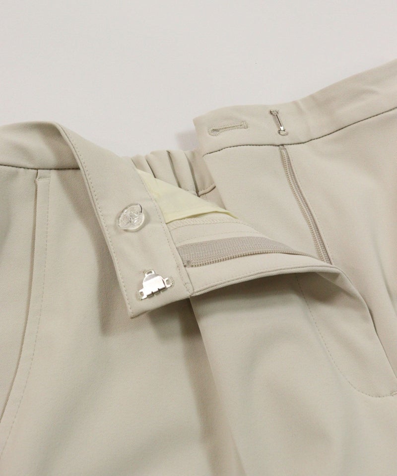 ウエスト裏地ボタン（ベージュ）