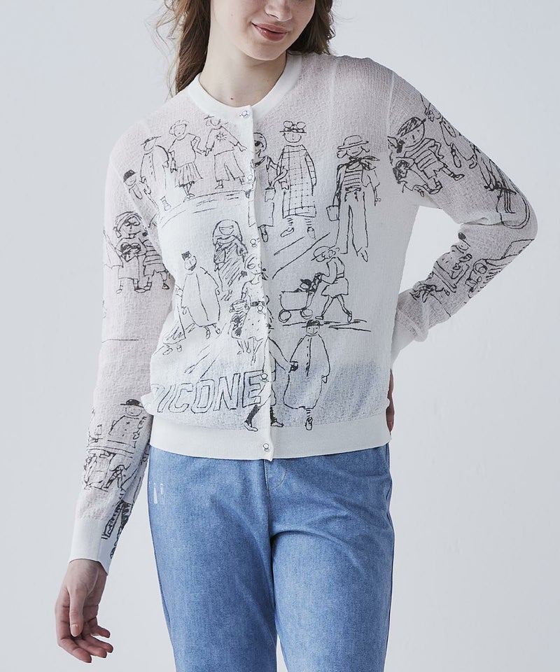 モデル着用画像(ホワイト)