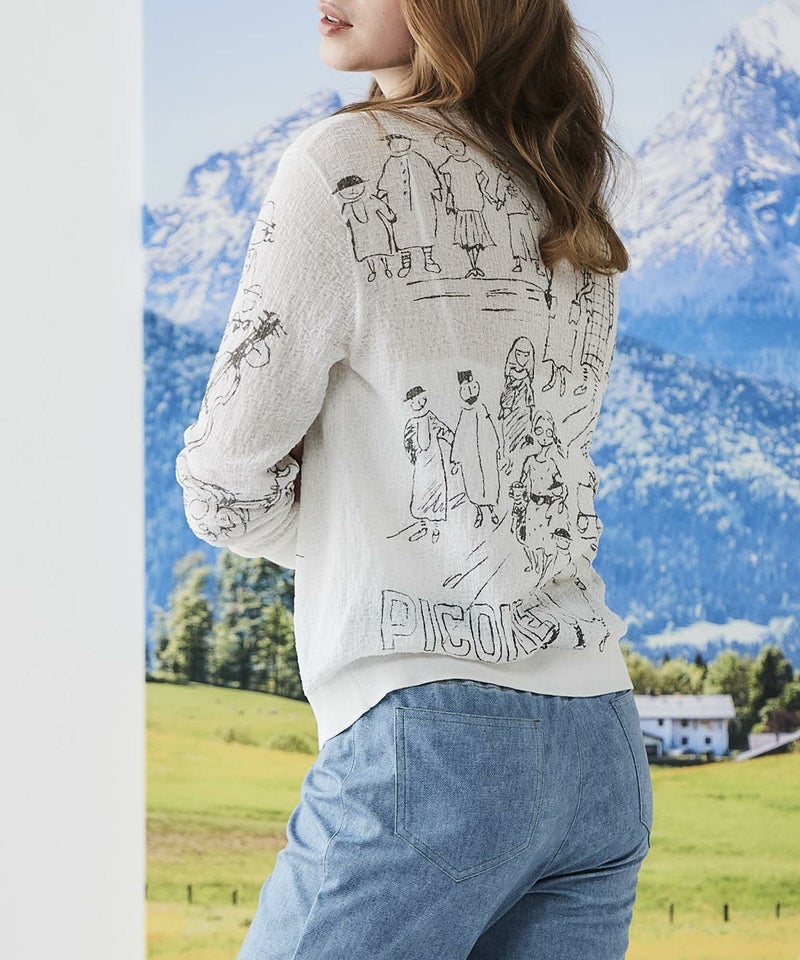 モデル着用画像(ホワイト)