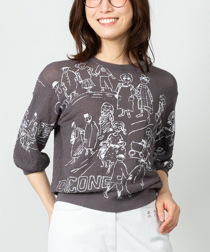 モデル着用画像(グレー)