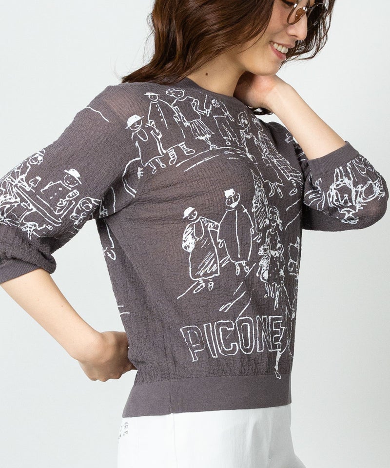 モデル着用画像(グレー)