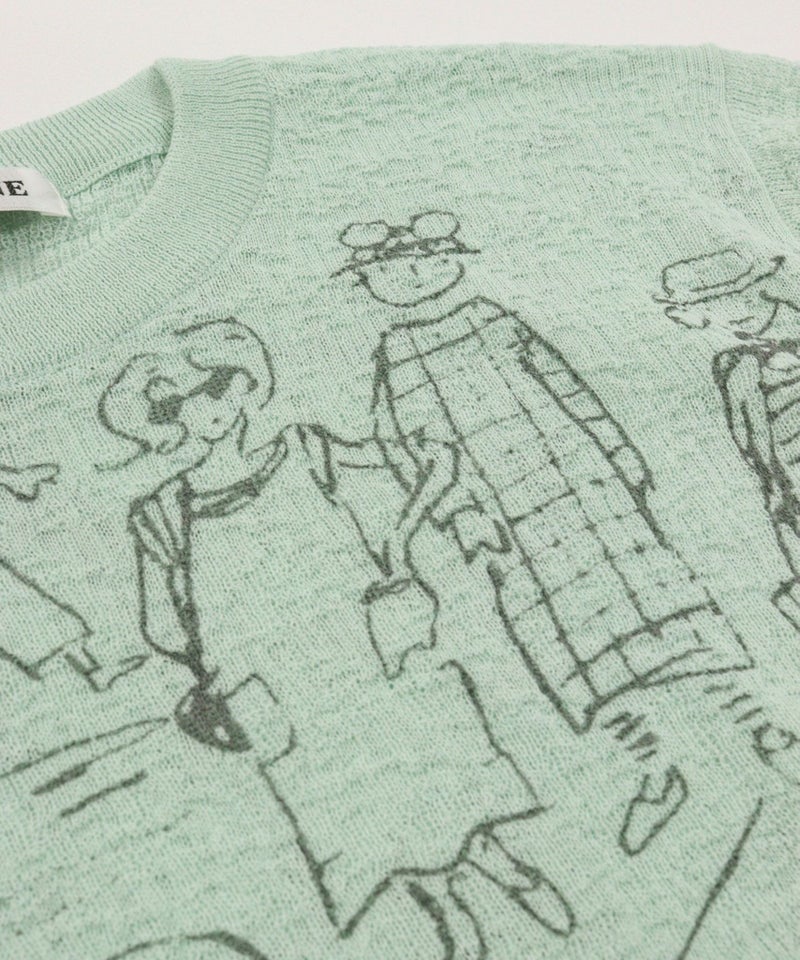 イラストアップ(ライトグリーン)