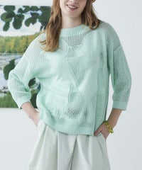 モデル着用画像(ライトグリーン)