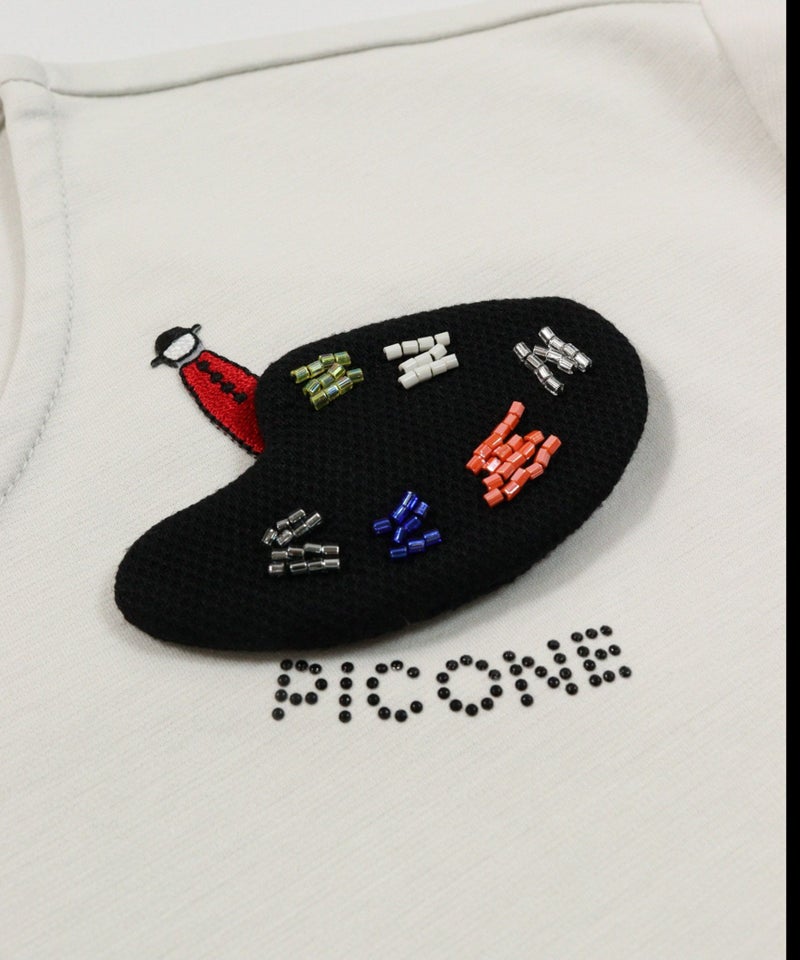 胸元パーツアップ(ライトグレー)