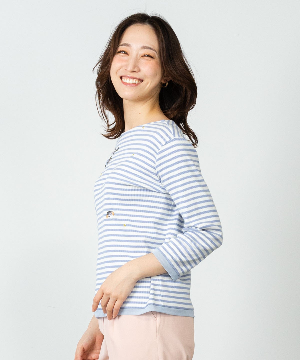 モデル着用画像(ブルー)