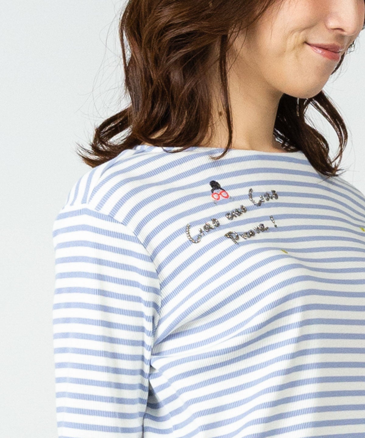 モデル着用画像(ブルー)