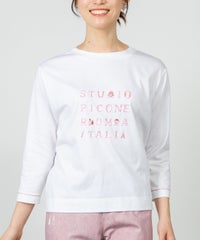 モデル着用画像(ホワイト×ピンク)