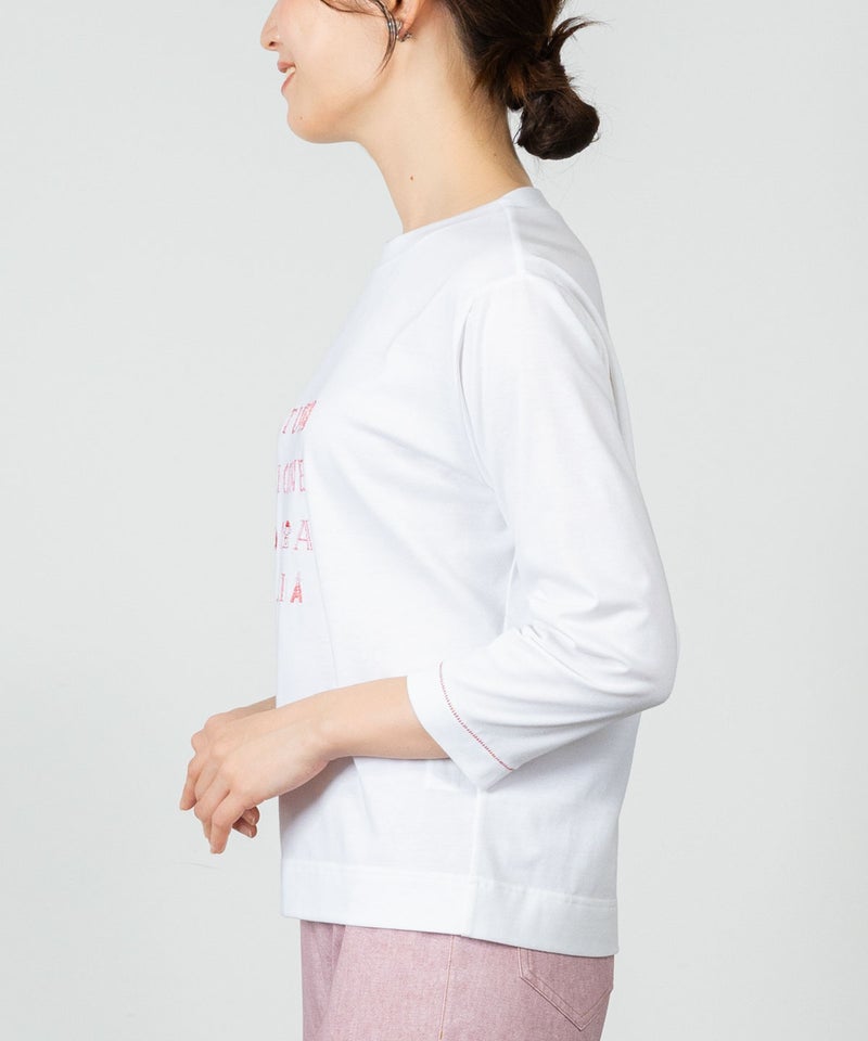 モデル着用画像(ホワイト×ピンク)