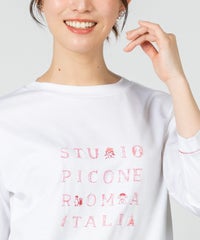 モデル着用画像(ホワイト×ピンク)