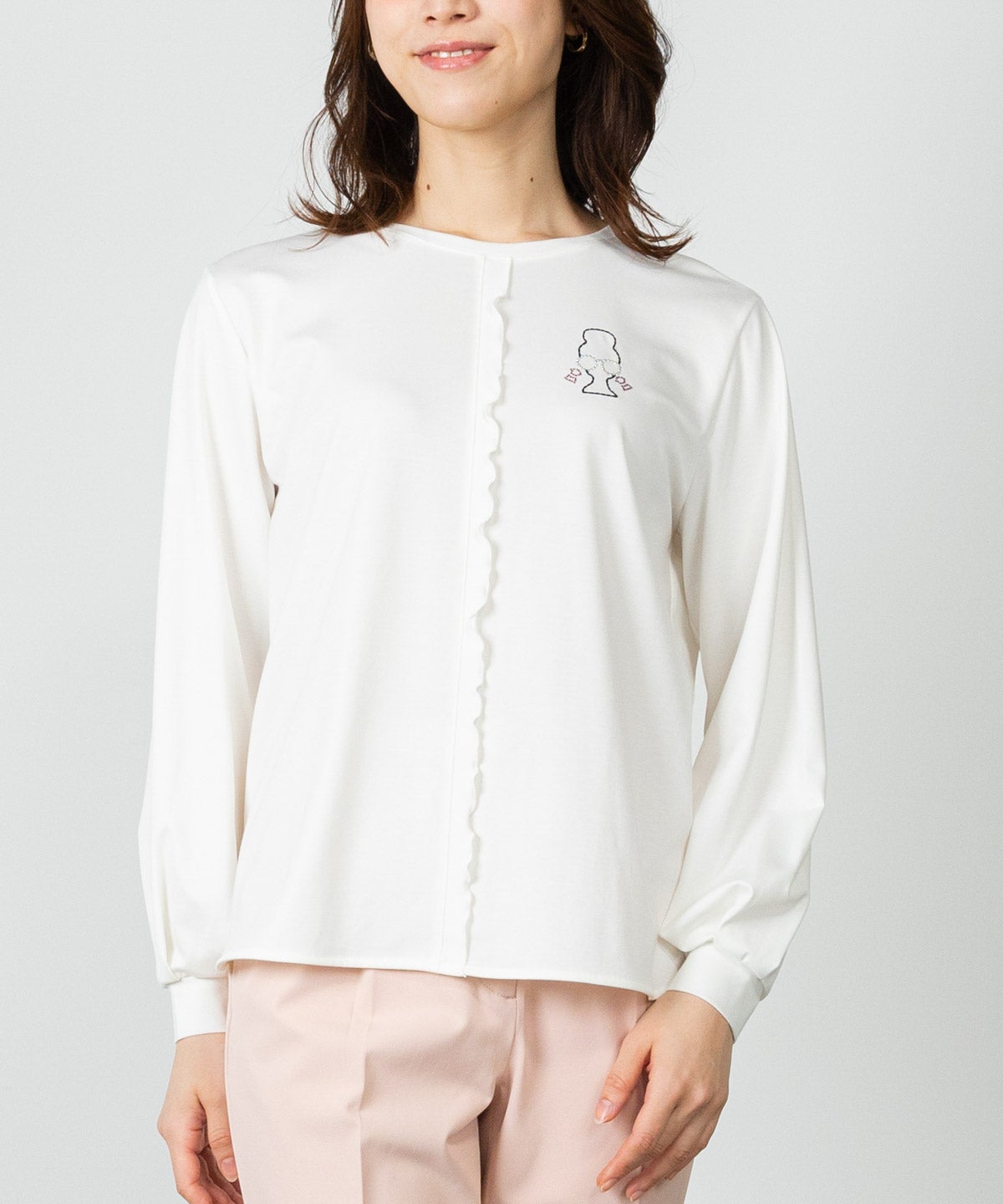 モデル着用画像(ホワイト)