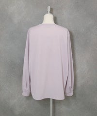 UV冷感ジャージープルオーバー(ライトパープル)後ろ