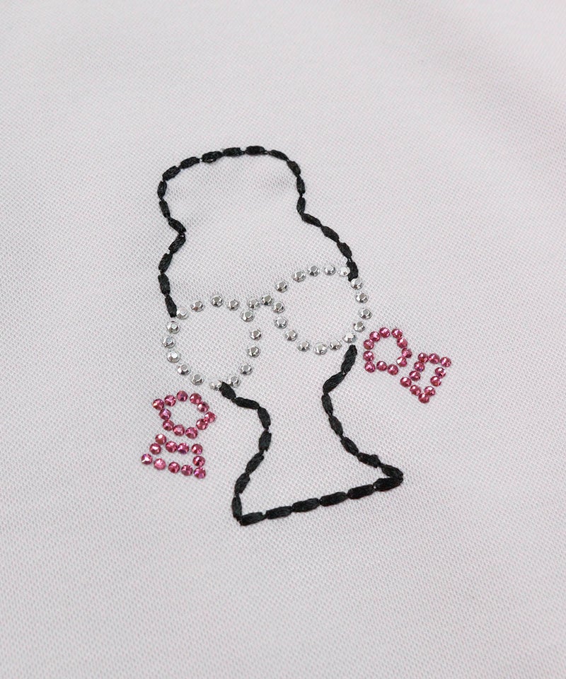 胸元デザインアップ(ライトグレー)