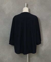  BOOKイラストUV冷感プルオーバー(ネイビー)後ろ