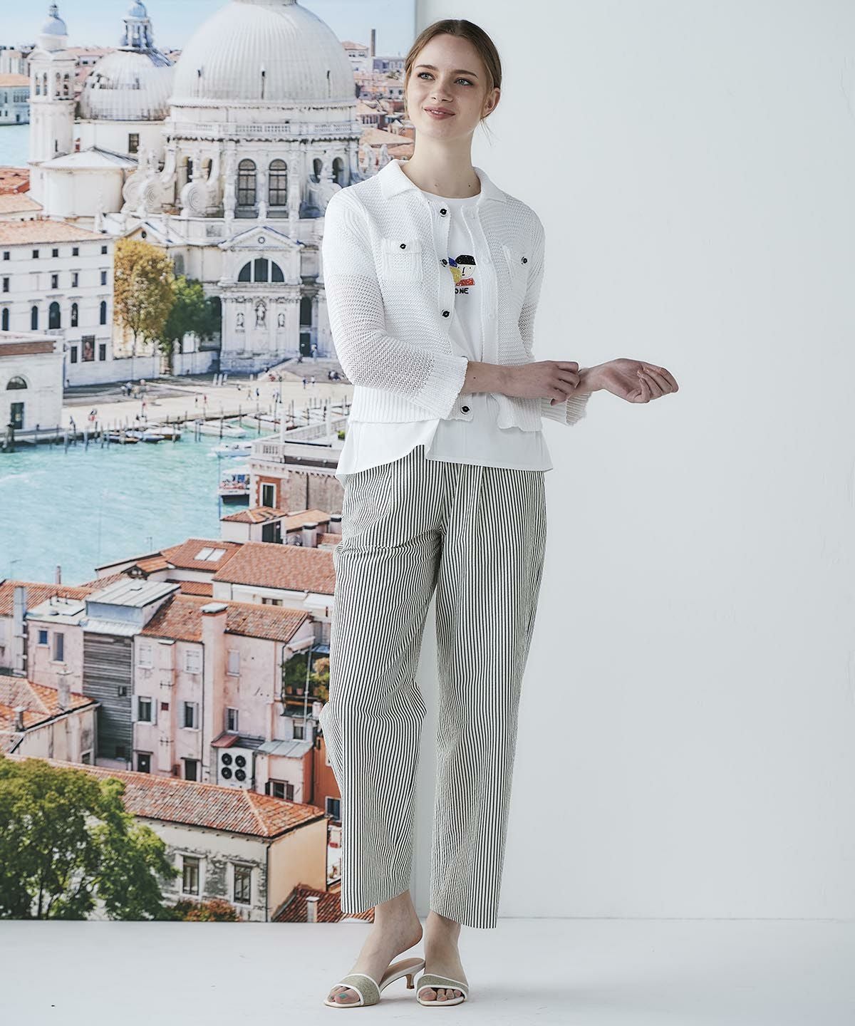 モデル着用画像(ホワイト)