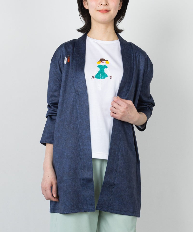 モデル着用画像（ネイビー）