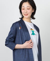 モデル着用画像（ネイビー）