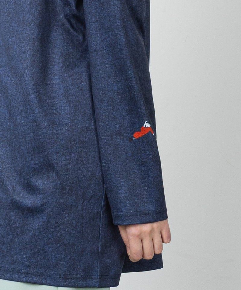 モデル着用画像（ネイビー）