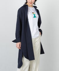 モデル着用画像（ネイビー）