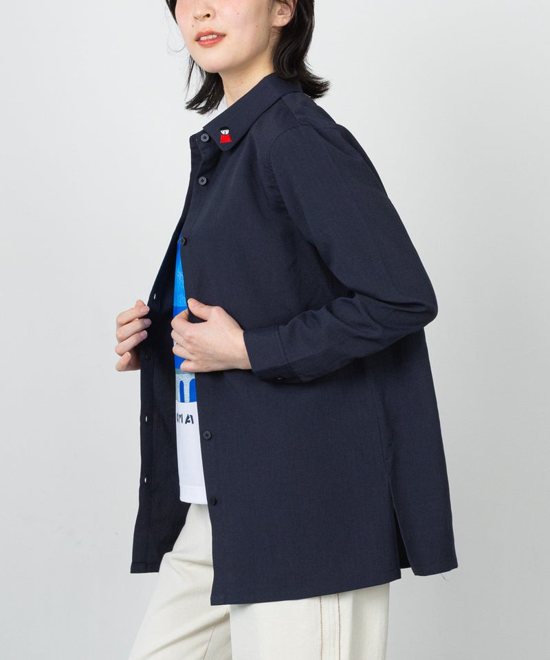 モデル着用画像（ネイビー）