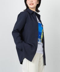 モデル着用画像（ネイビー）