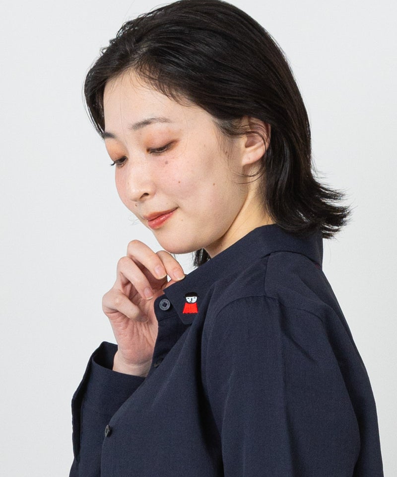 モデル着用画像（ネイビー）