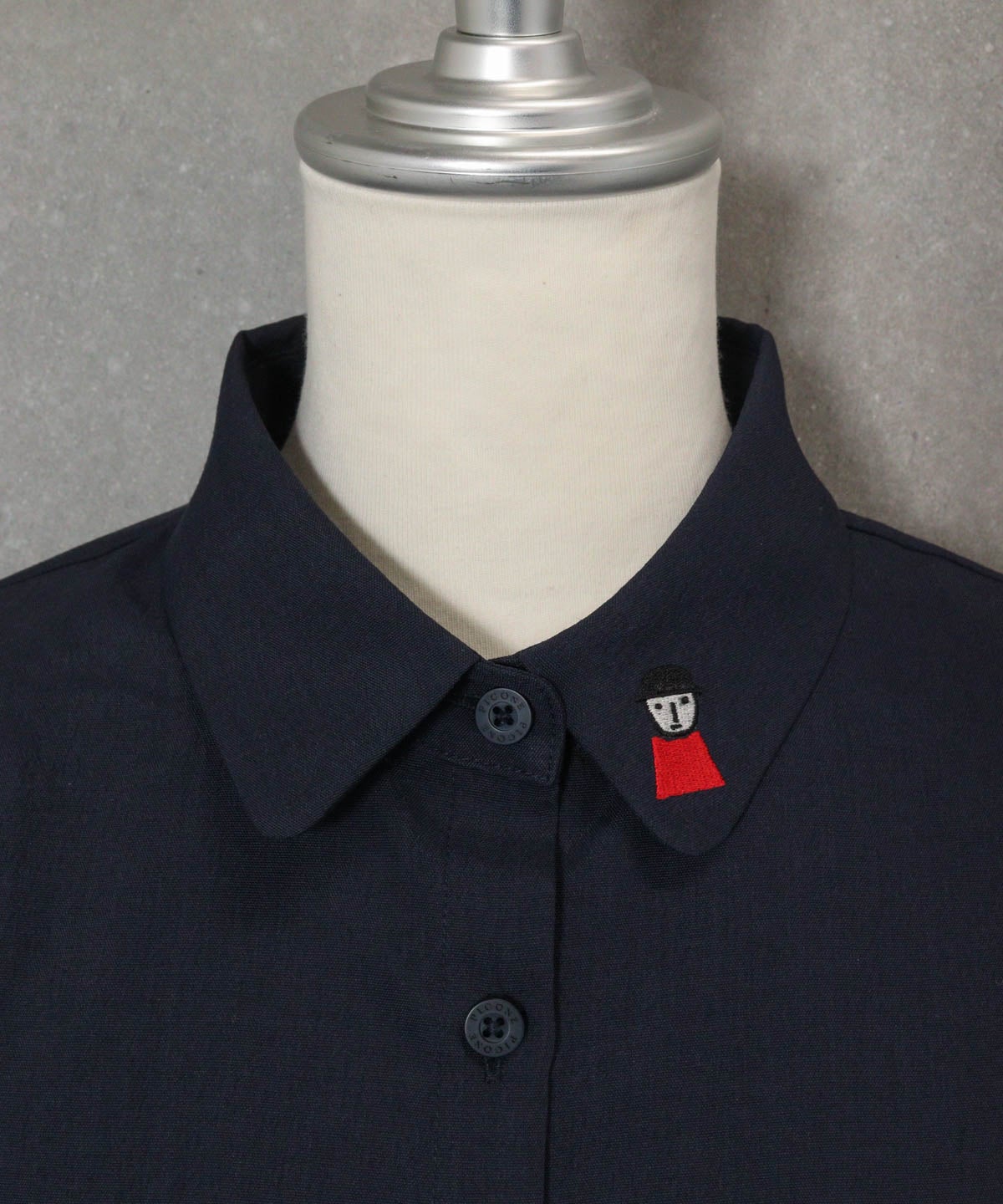 首元(ネイビー)