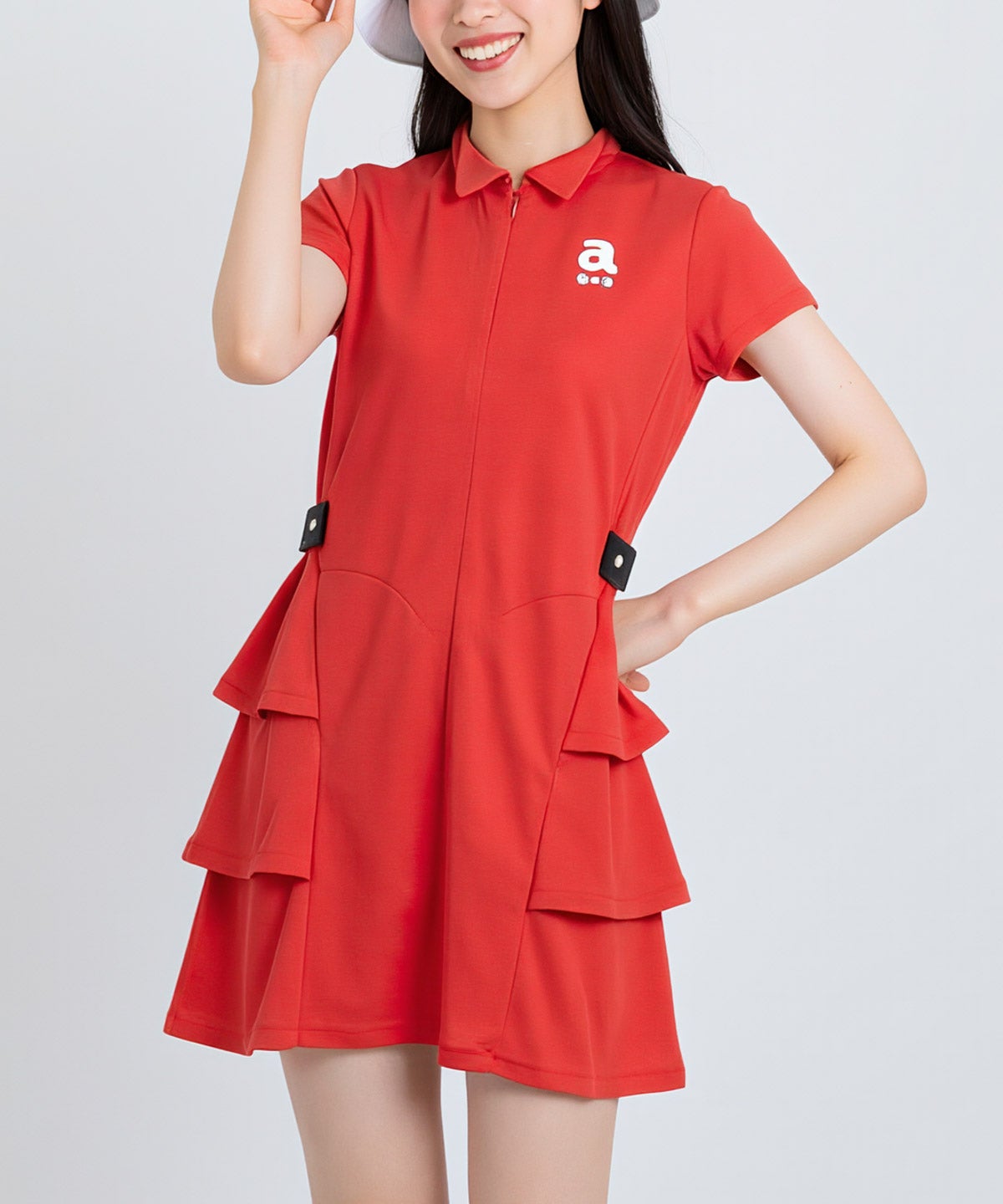 モデル着用画像(レッド)