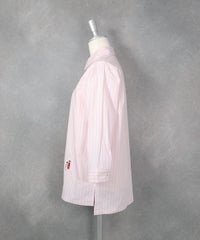 【オンラインストア・店舗限定商品】マルチストライプシャツ（ピンク）横