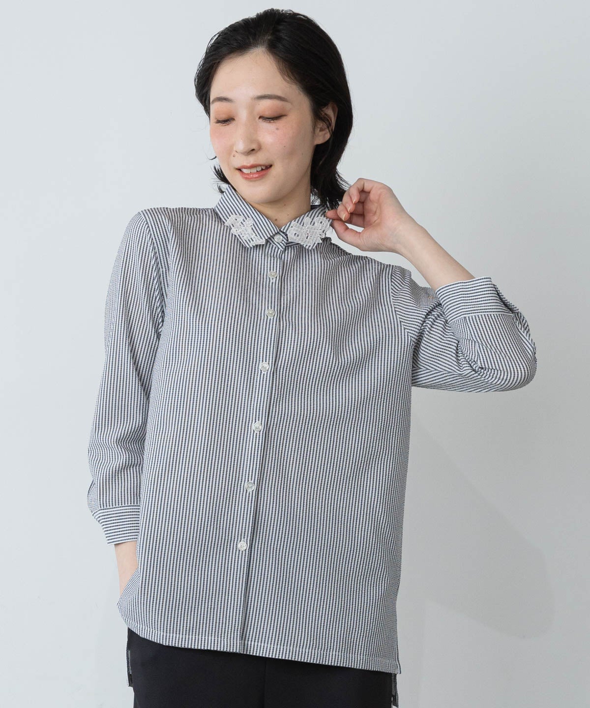 モデル着用画像(グレー)