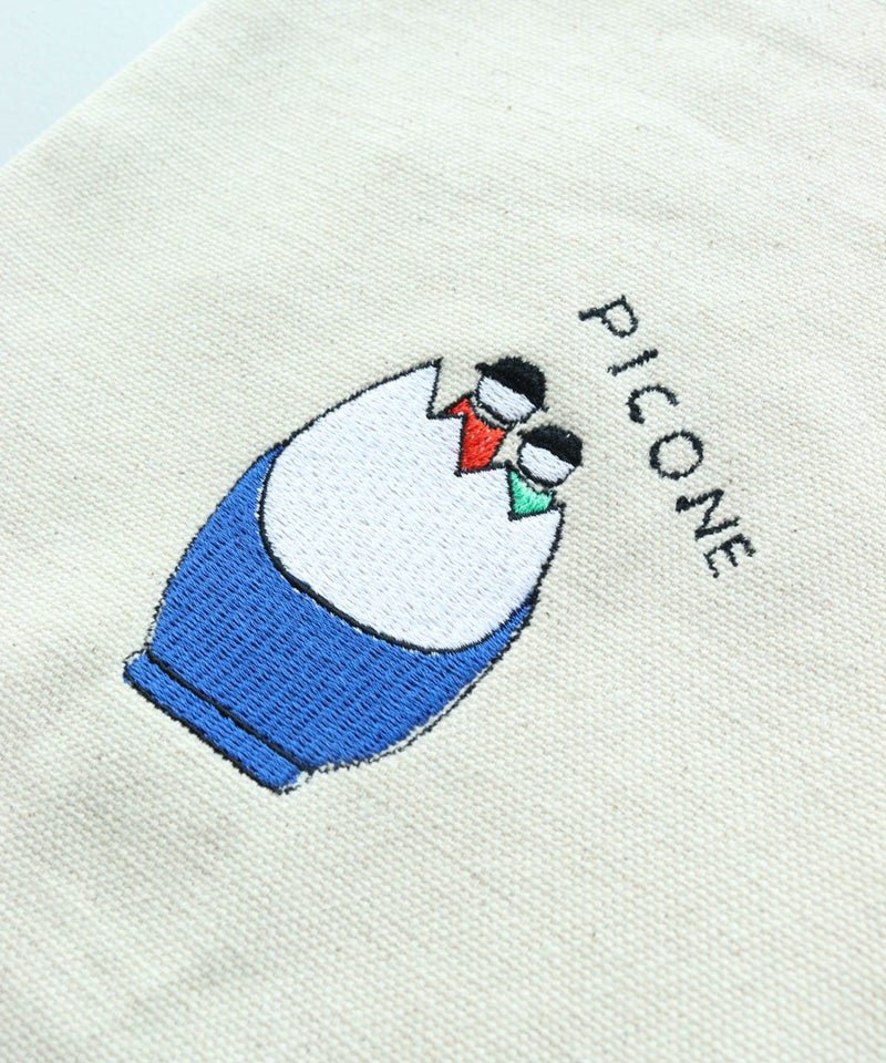 刺繍部分（タマゴ/ブルー）