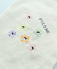 刺繍部分（フラワー/マルチカラー）