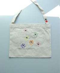 刺繍サコッシュ（フラワー/マルチ）