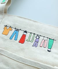 上部刺繍部分