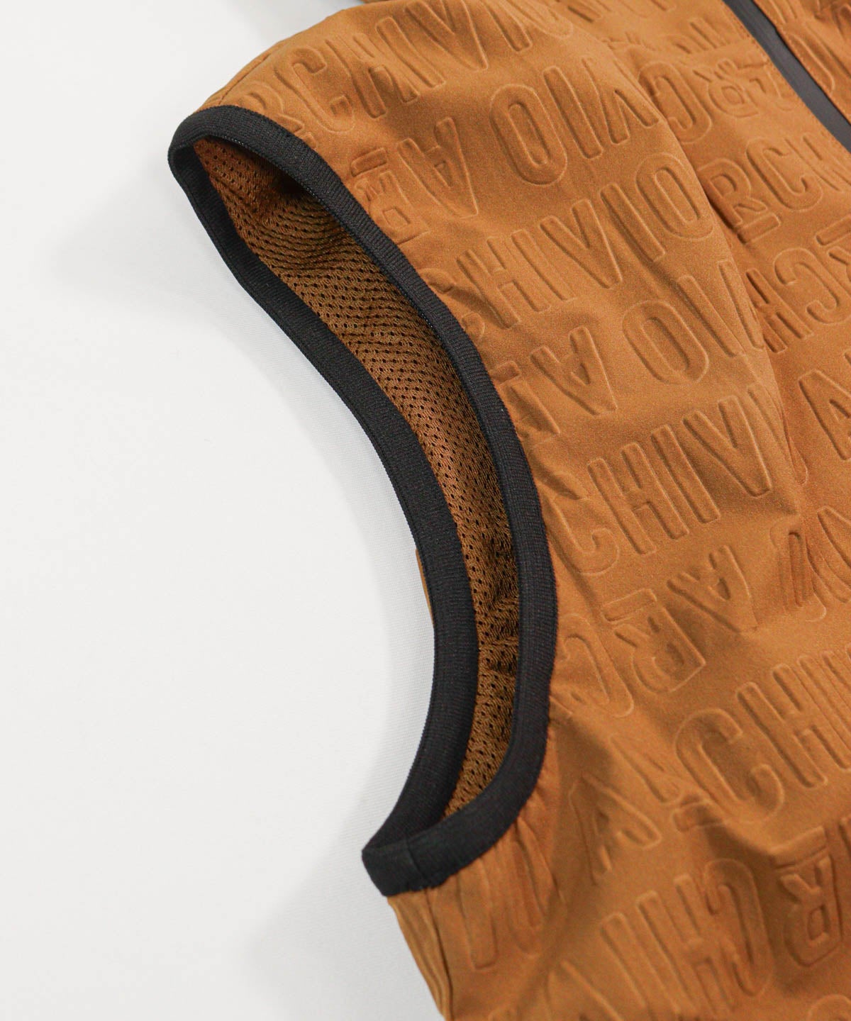 袖部分（ブラウン）