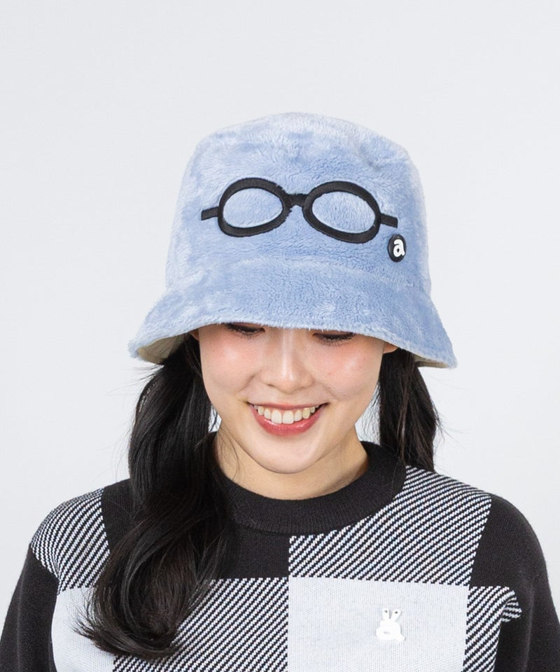 モデル着用画像（サックスブルー)