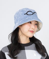 モデル着用画像（サックスブルー)