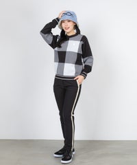モデル着用画像（サックスブルー)