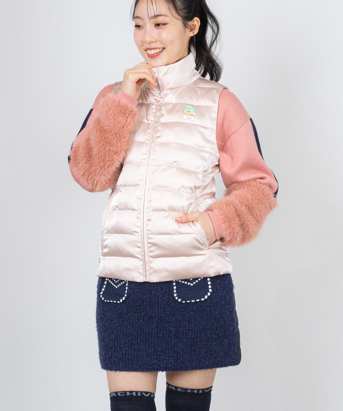 モデル着用画像(ピンク)