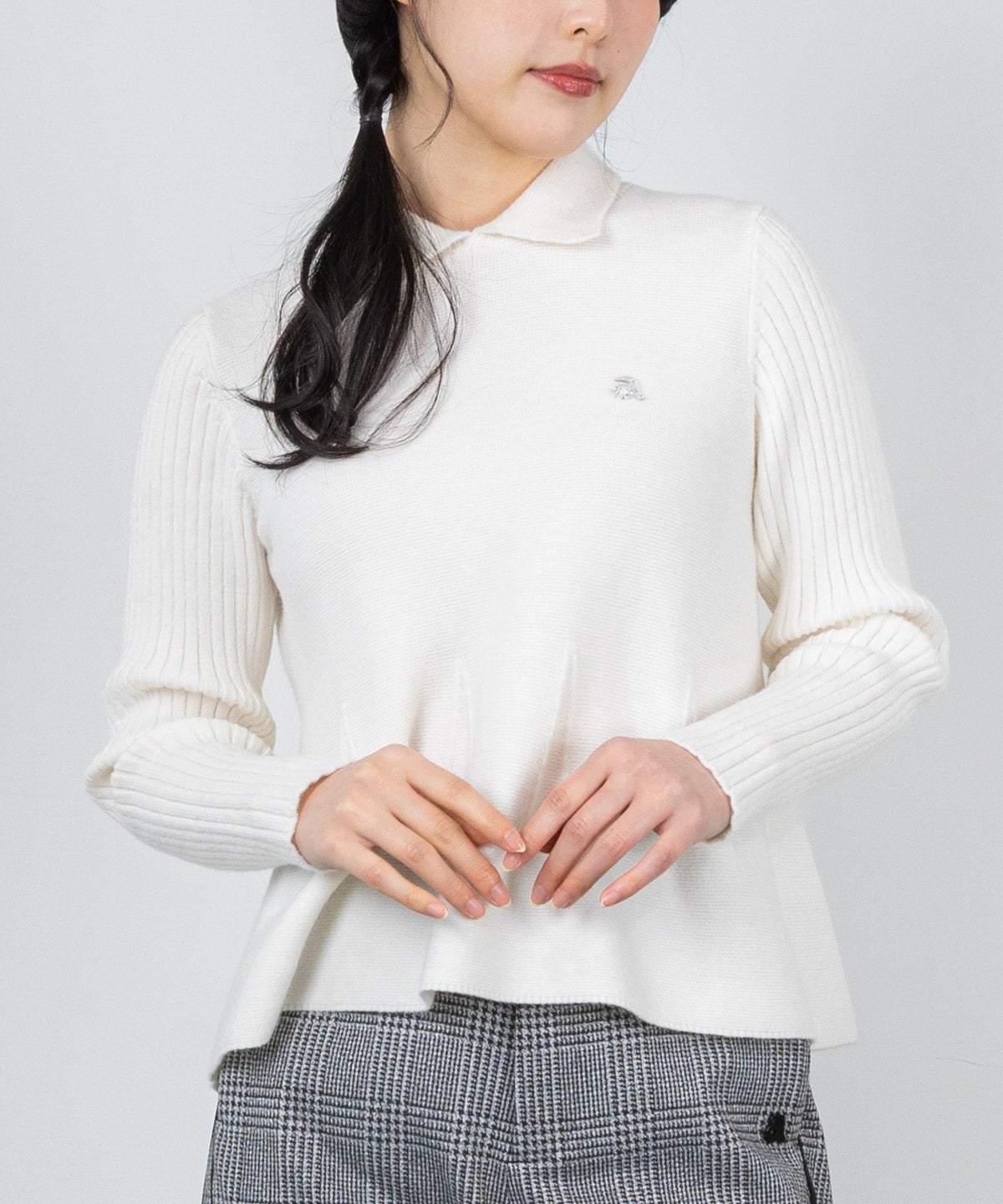 モデル着用画像(ホワイト)