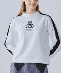 モデル着用画像（ホワイト×ブラック）