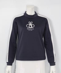 立体刺繍裏起毛プルオーバー（グレー）前