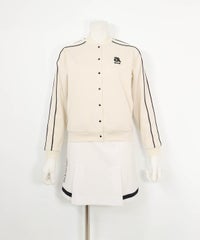 スカラップブルゾン（ホワイト）前