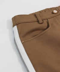 ストーン部分（キャメル）