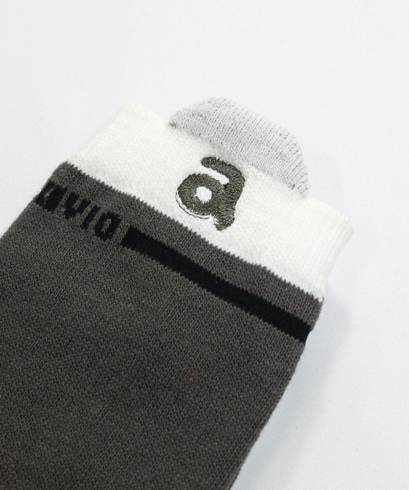 履き口ロゴ刺繍（グレー）