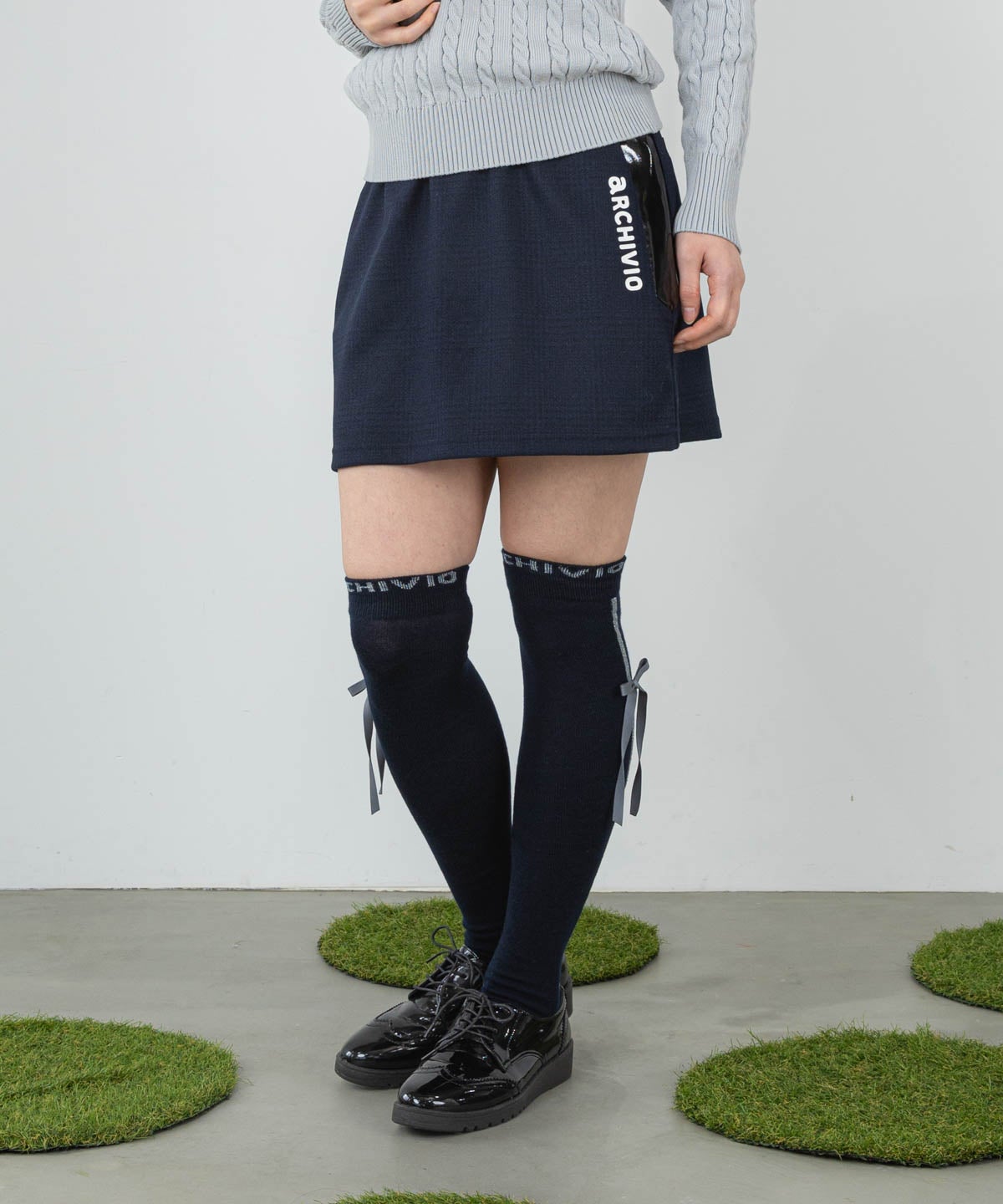 モデル着用画像(ネイビー)